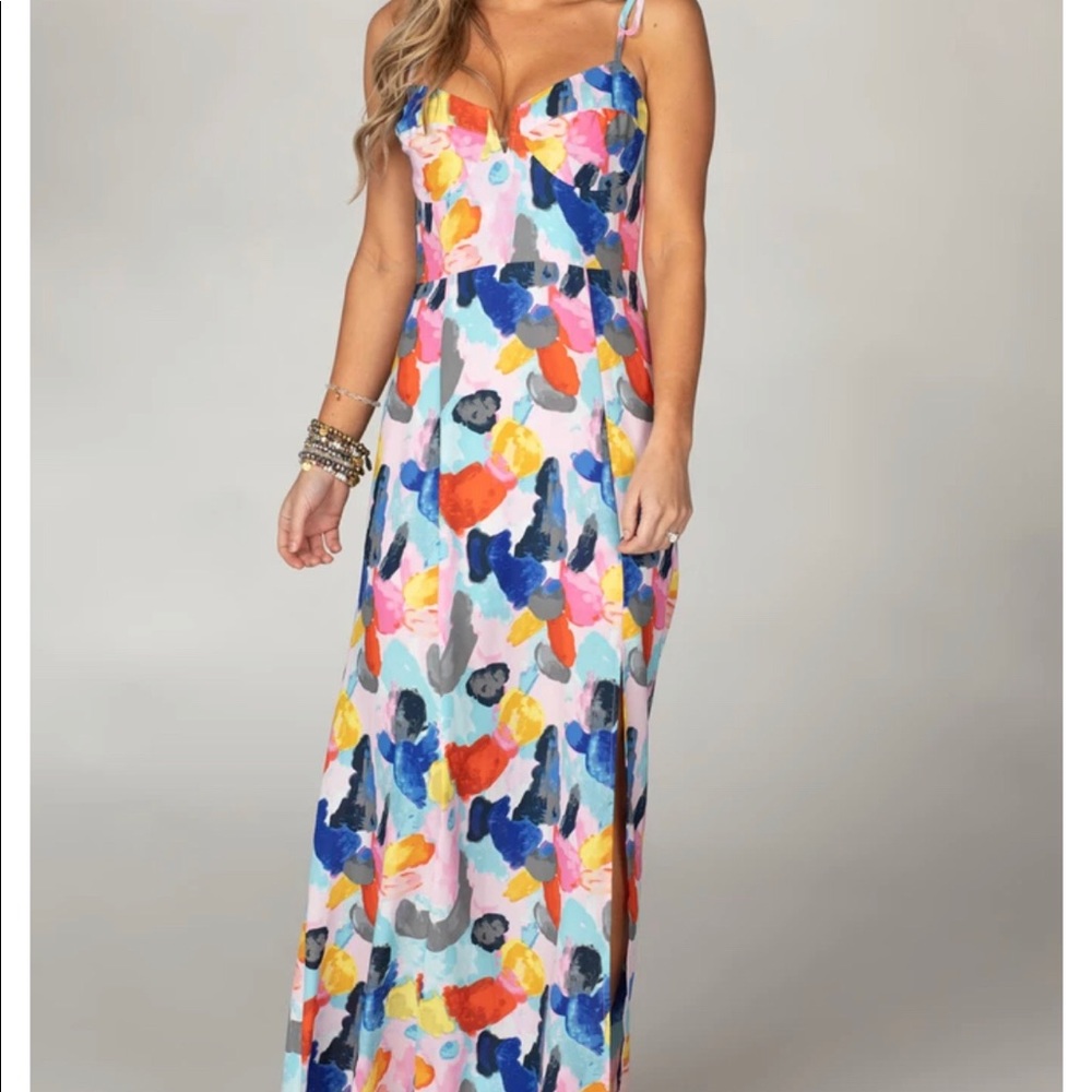 Buddy love midi dress. NWT. Picasso print